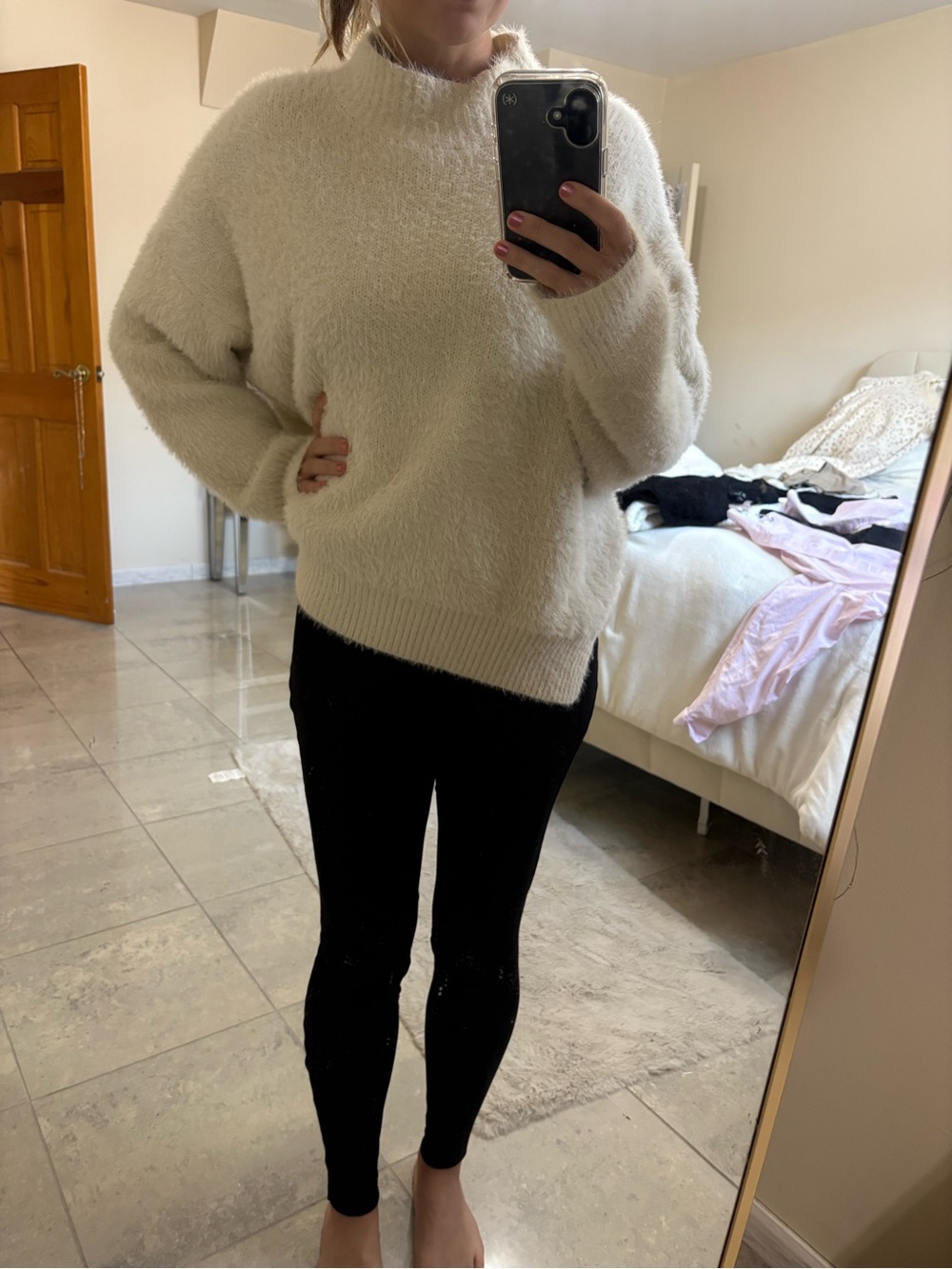 Emory sweater altard state cream color